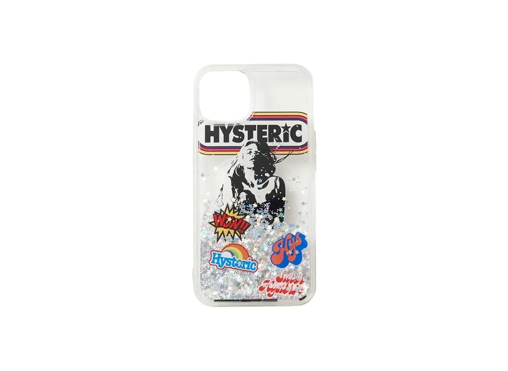 HYSTERIC GLAMOUR Star Light Girl Iphone Case "White"