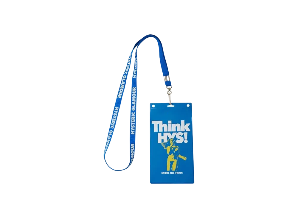 HYSTERIC GLAMOUR Think Hys Smartphone Case "Blue"