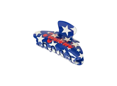 HYSTERIC GLAMOUR Classic Star Pattern Hair Clips "Blue"