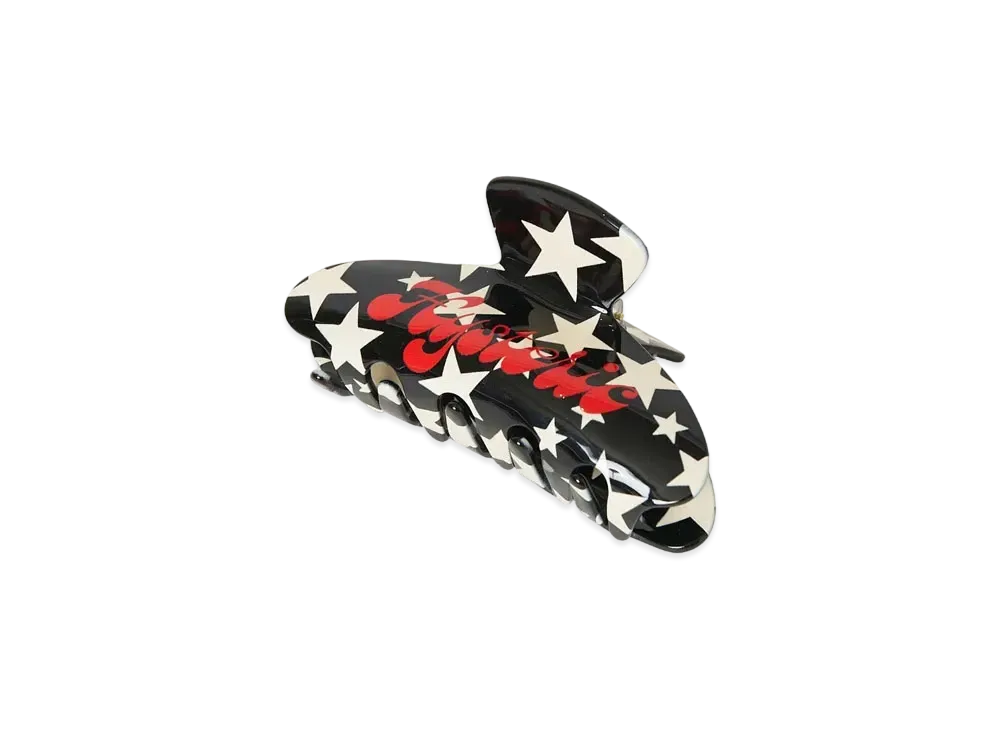 HYSTERIC GLAMOUR Classic Star Pattern Hair Clips "Black"