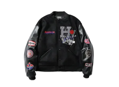 HYSTERIC GLAMOUR x genzai Woman Stadium Jumper "Black"