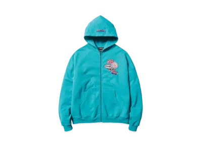 HYSTERIC GLAMOUR x genzai Woman Hoodie "Turquoise"