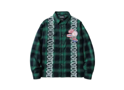 HYSTERIC GLAMOUR x genzai Snake Shirt "Green"