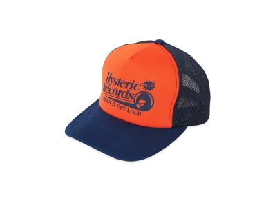 HYSTERIC GLAMOUR Hysteric Records Mesh Cap "Navy"