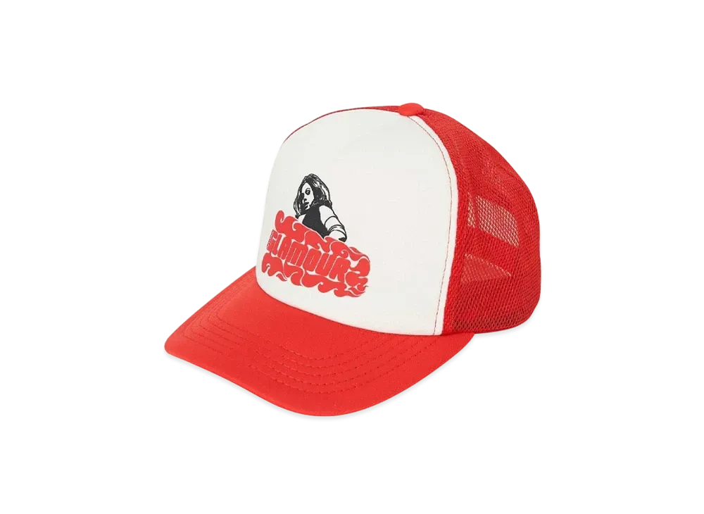 HYSTERIC GLAMOUR Vixen Girl Mesh Cap "Red"