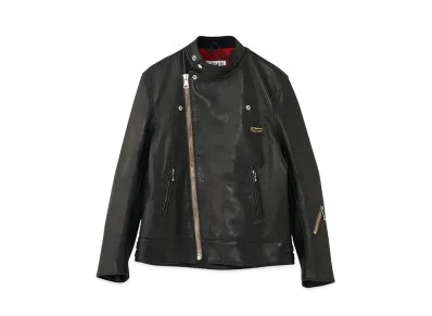 HYSTERIC GLAMOUR x Lewis Leathers Men's Super Monza "Black"