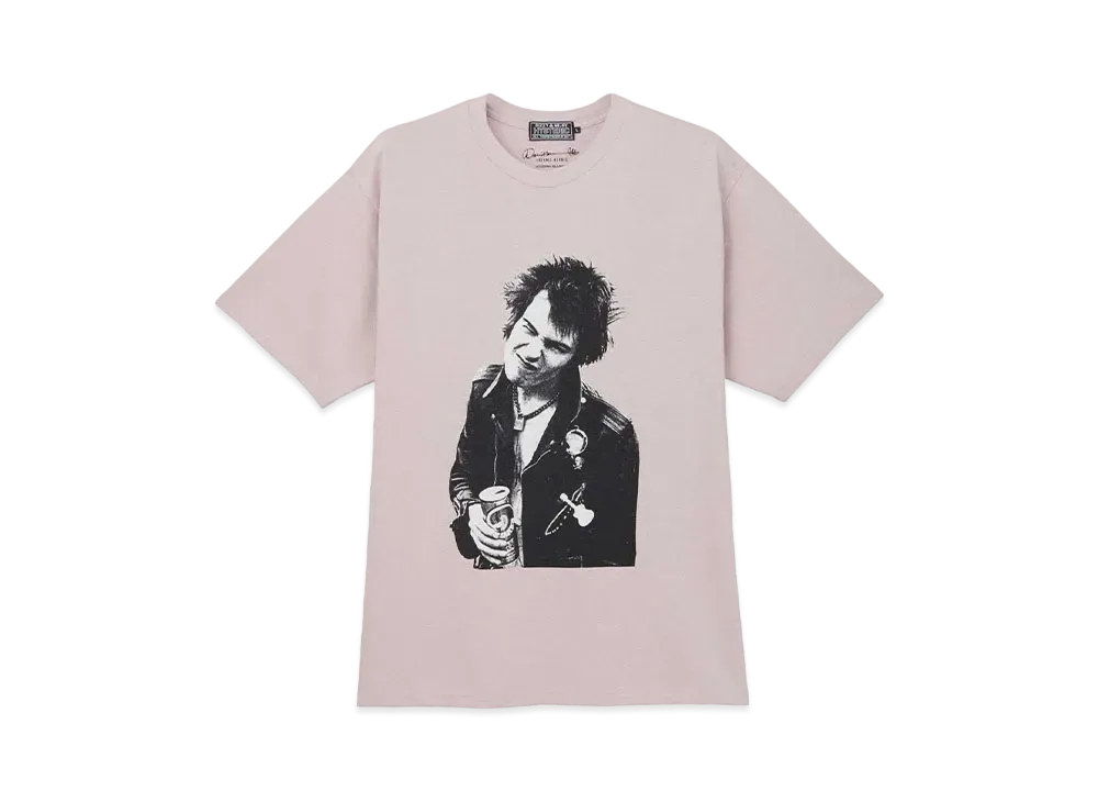HYSTERIC GLAMOUR Dennis Morris/Sid Vicious Tee "Pink"