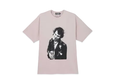 HYSTERIC GLAMOUR Dennis Morris/Sid Vicious Tee "Pink"