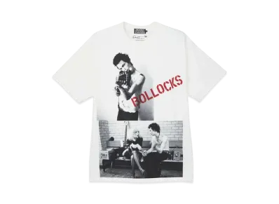 HYSTERIC GLAMOUR Dennis Morris/Sid And Nancy Tee "White"