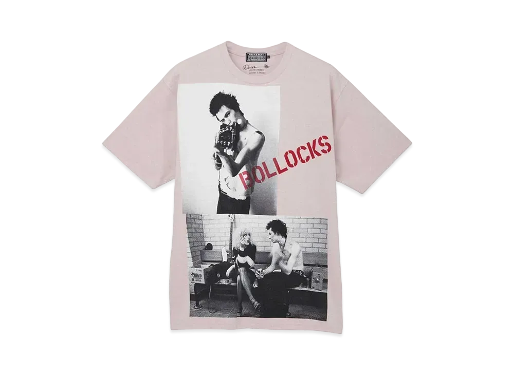 HYSTERIC GLAMOUR Dennis Morris/Sid And Nancy Tee "Pink"
