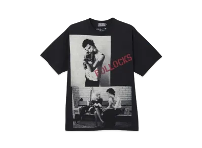HYSTERIC GLAMOUR Dennis Morris/Sid And Nancy Tee "Black"