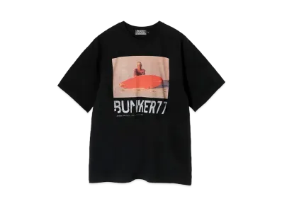 HYSTERIC GLAMOUR x BUNKER 77 Tee "Black"