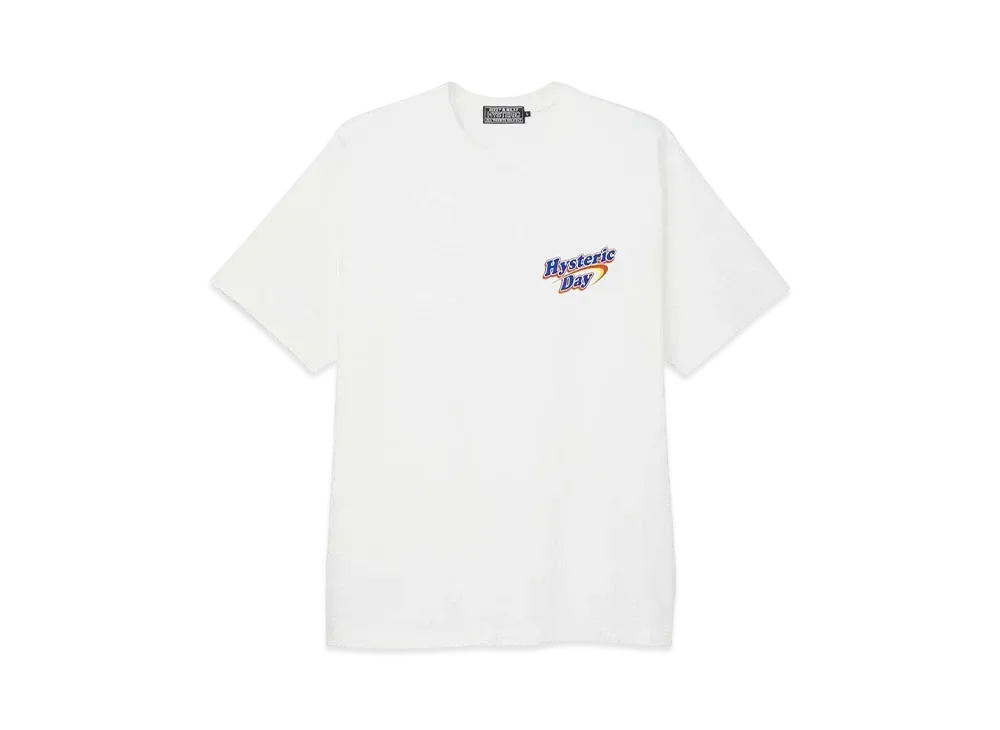 HYSTERIC GLAMOUR Hysteric Day Tee "White"