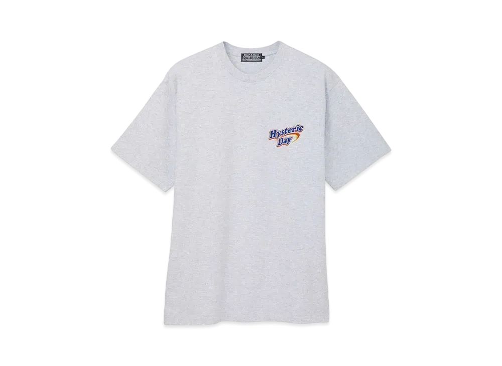 HYSTERIC GLAMOUR Hysteric Day Tee "Gray"