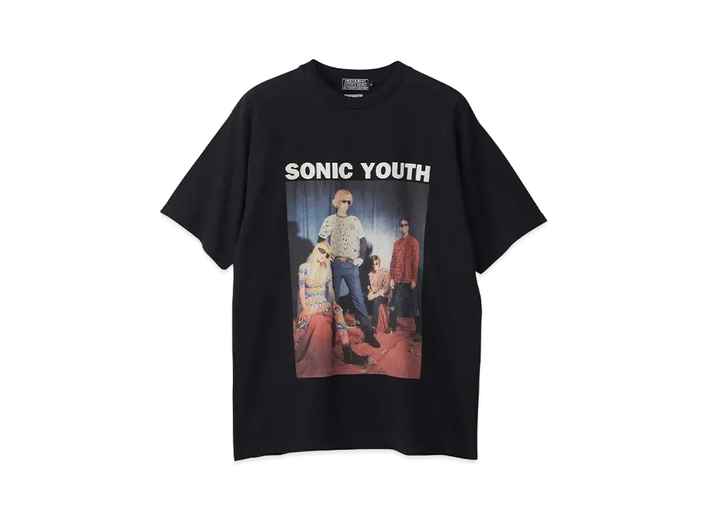 HYSTERIC GLAMOUR Sonic Youth/Oct 1991 At Tyo T-Shirt "Black"