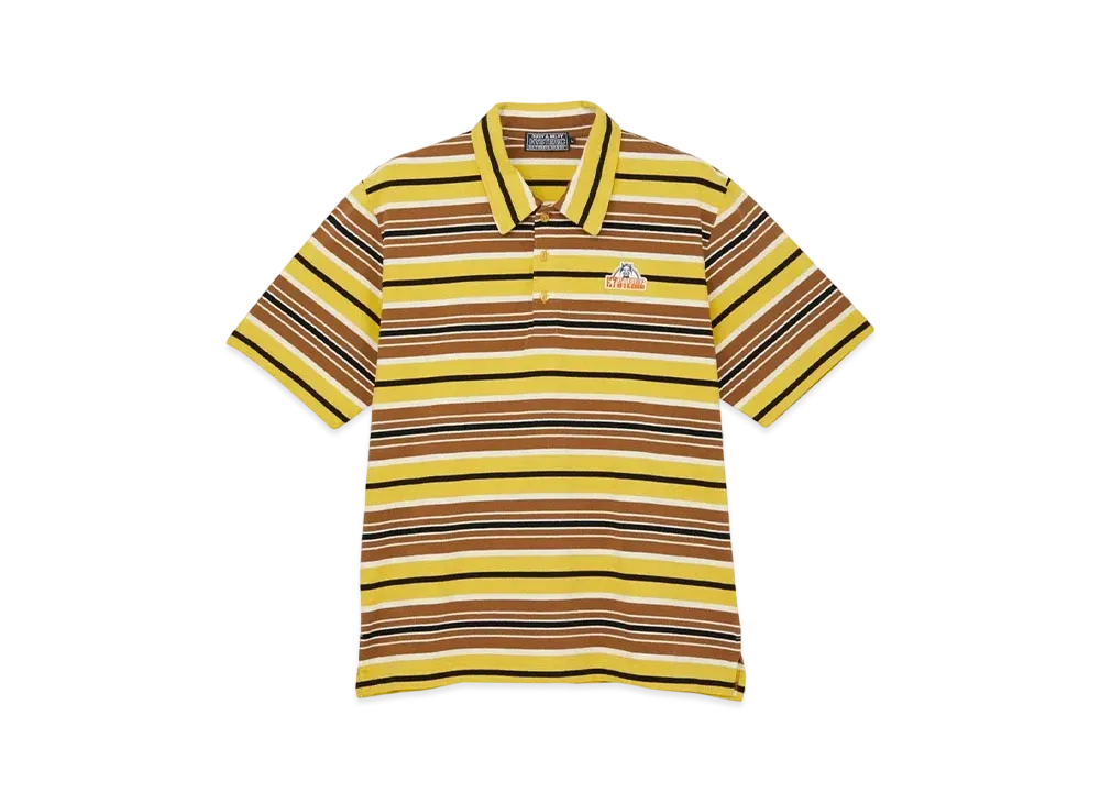 HYSTERIC GLAMOUR See No Evil Patch Shirt "Yellow"