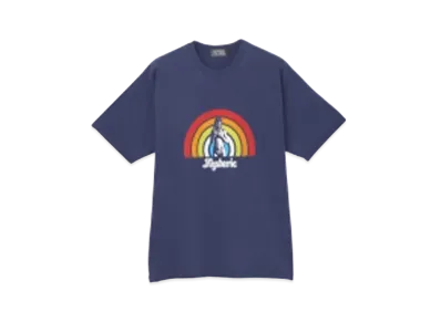 HYSTERIC GLAMOUR Hysteric Raibow T-Shirt "Navy"