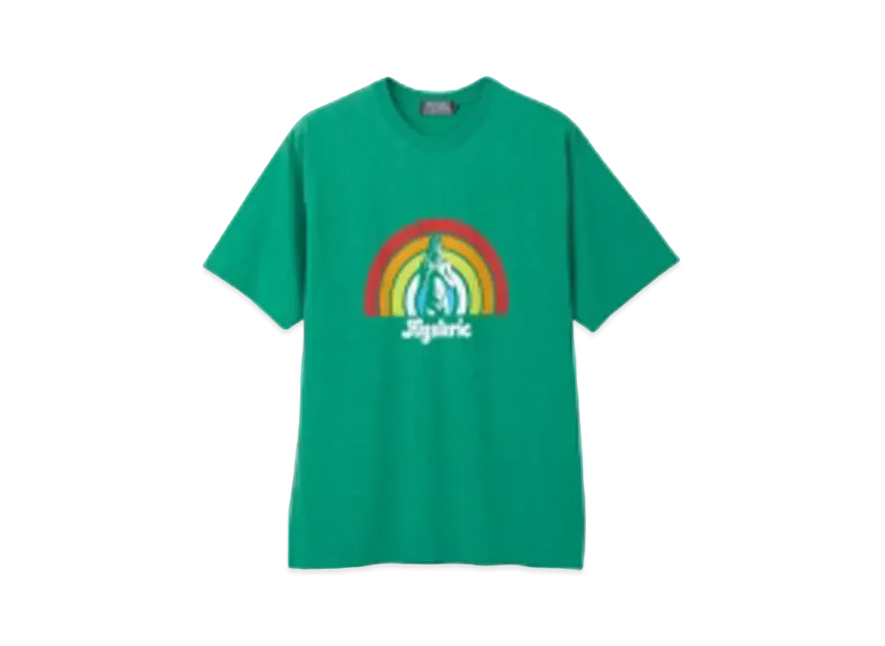 HYSTERIC GLAMOUR Hysteric Raibow T-Shirt "Green"