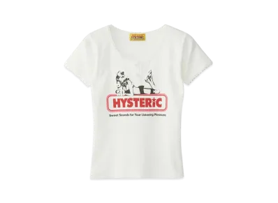 HYSTERIC GLAMOUR Sweet Sounds Chibi T-Shirt "White"