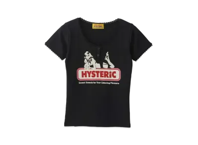 HYSTERIC GLAMOUR Sweet Sounds Chibi T-Shirt "Black"