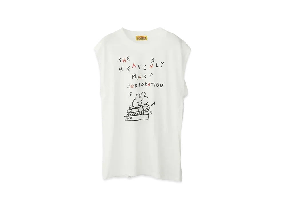 HYSTERIC GLAMOUR Heavenly Music Sleeveless "White"