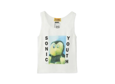 HYSTERIC GLAMOUR Sonic Youth/Dirty Tank Top "White"