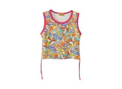 HYSTERIC GLAMOUR Typical Hysteric Pattern Tank Top "Multi"
