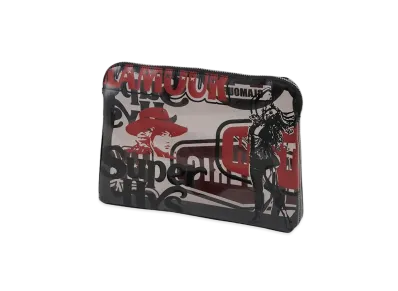 HYSTERIC GLAMOUR Hysteric Lover Clutch Bag "Black"