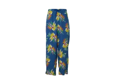 HYSTERIC GLAMOUR Tropic Ladyland Pattern Easy Wide Pants "Blue"