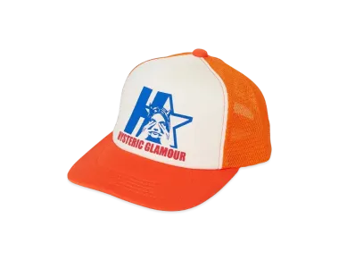 HYSTERIC GLAMOUR Star Evil Mesh Cap "Orange"