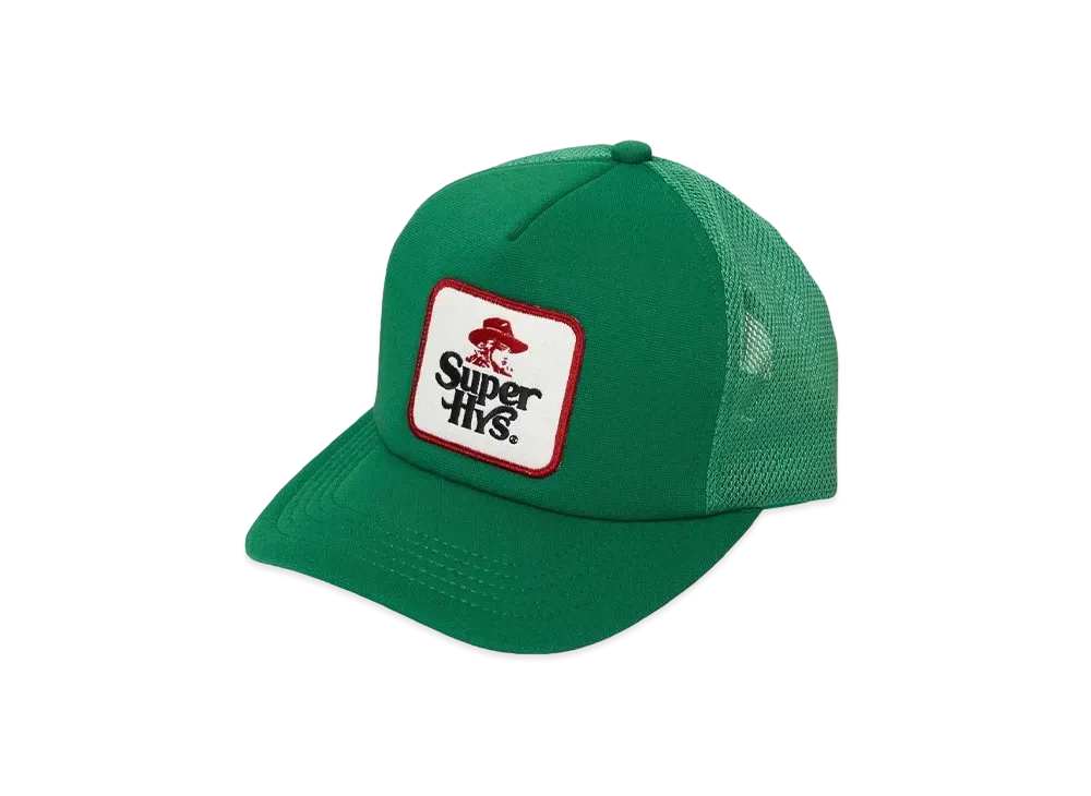 HYSTERIC GLAMOUR HYS Hat Patch Mesh Cap "Green"