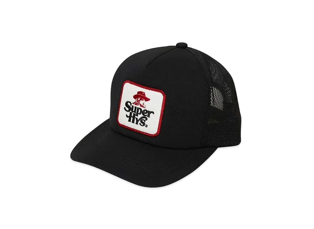 HYSTERIC GLAMOUR HYS Hat Patch Mesh Cap "Black"