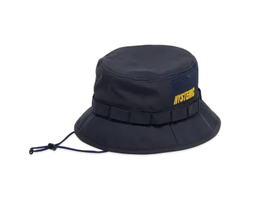 HYSTERIC GLAMOUR Logo Embroidered Adventure Hat "Navy"