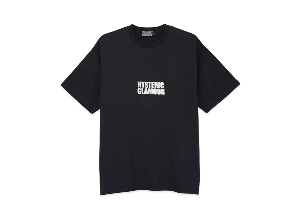HYSTERIC GLAMOUR Tee "Black"