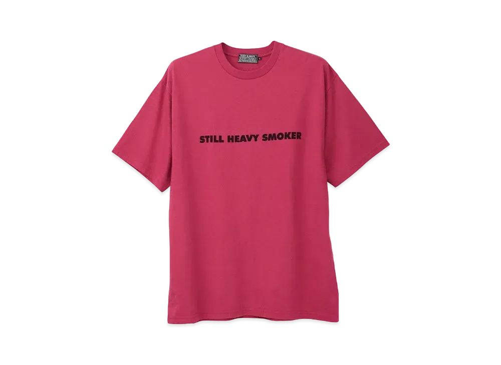 HYSTERIC GLAMOUR Still Heavy Smoker T-Shirt "Pink"