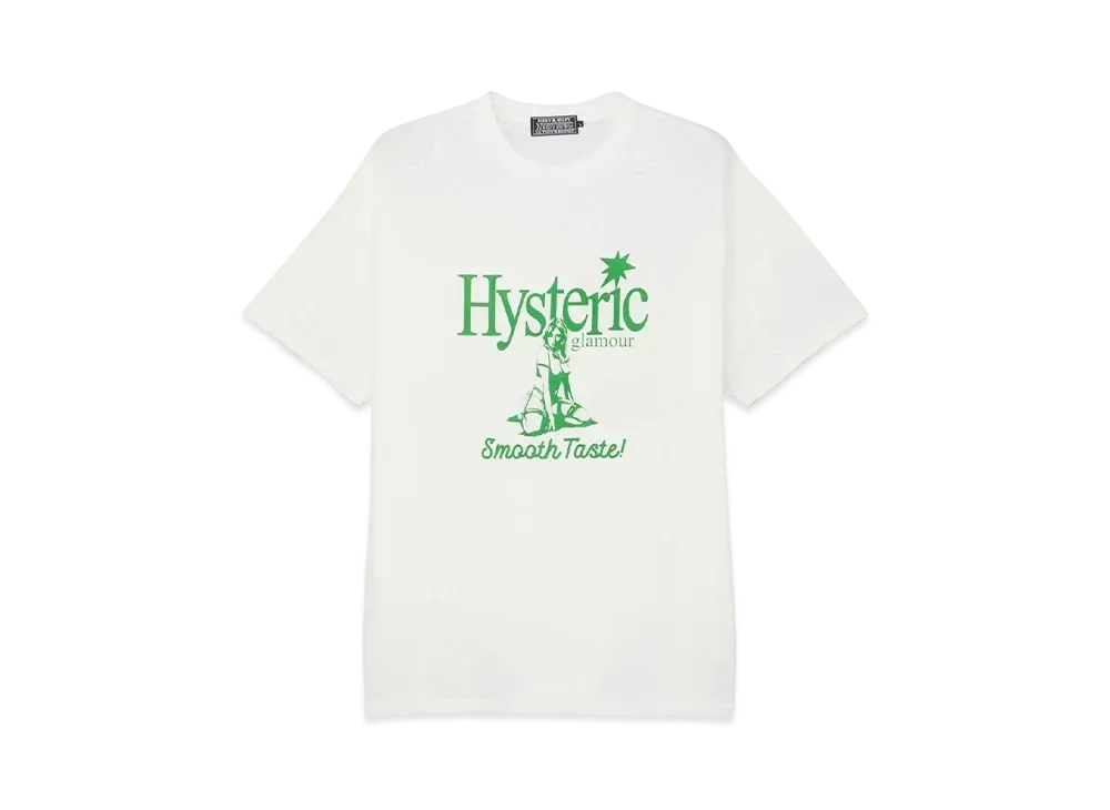 HYSTERIC GLAMOUR Thirsty Girl T-Shirt "White"