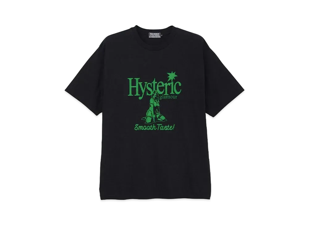 HYSTERIC GLAMOUR Thirsty Girl T-Shirt "Black"