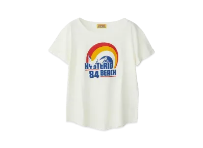 HYSTERIC GLAMOUR Hysteric Beach T-Shirt "White"