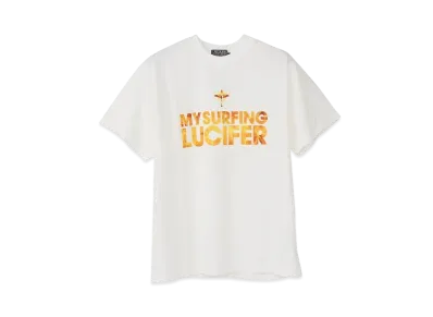 HYSTERIC GLAMOUR Takuji Masuda/Aloha Bunker Tee "White"