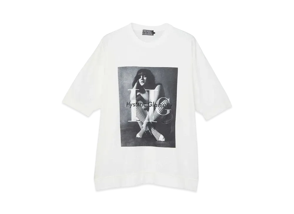 HYSTERIC GLAMOUR HG Woman Tee "White"