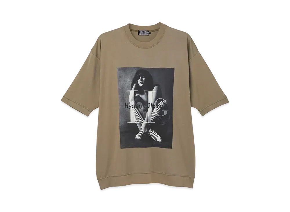 HYSTERIC GLAMOUR HG Woman Tee "Khaki"