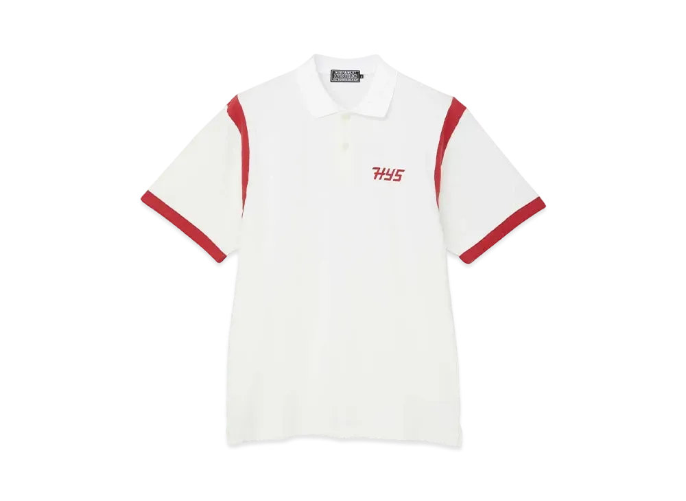 HYSTERIC GLAMOUR Hysteric Motel Polo Shirt "White"