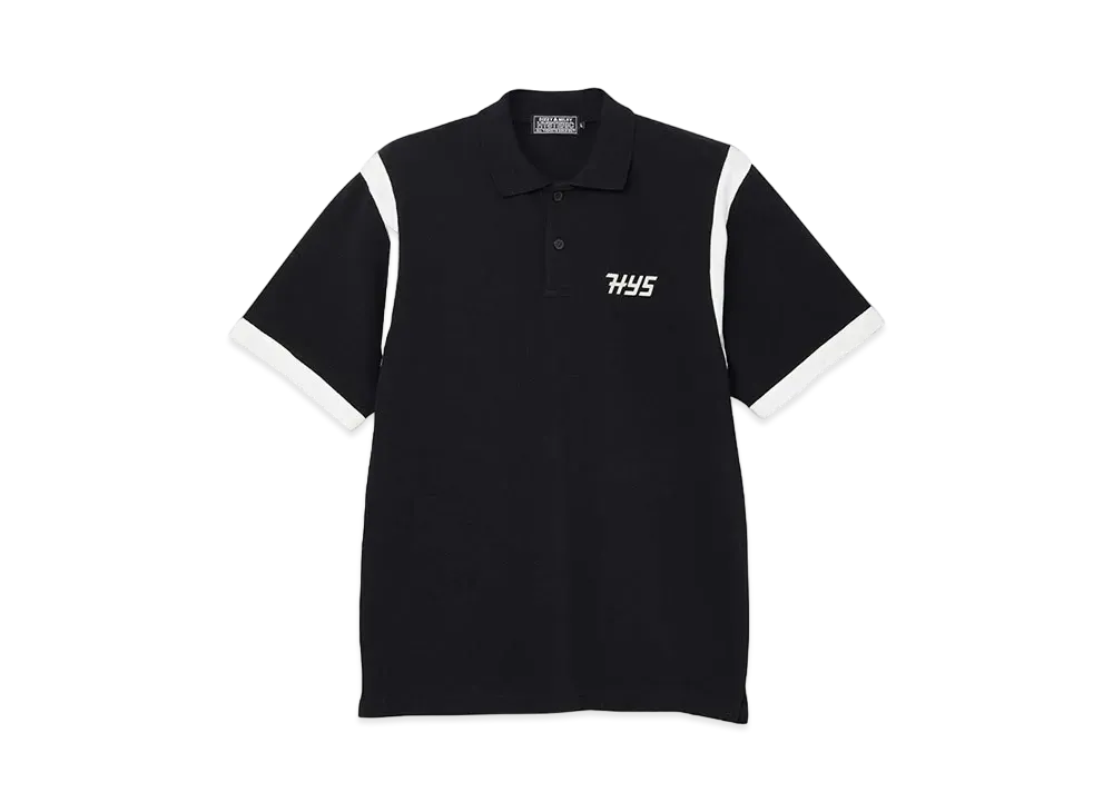 HYSTERIC GLAMOUR Hysteric Motel Polo Shirt "Black"