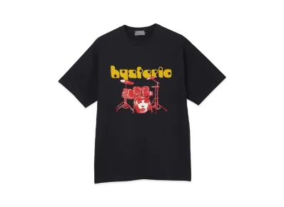 HYSTERIC GLAMOUR Drum Kit Tee "Black"