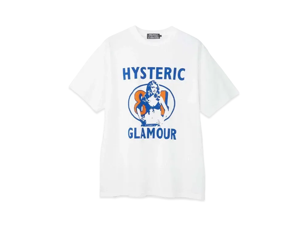 HYSTERIC GLAMOUR Coyote Tee "White"