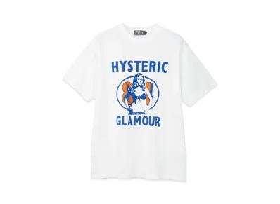 HYSTERIC GLAMOUR Coyote Tee "White"