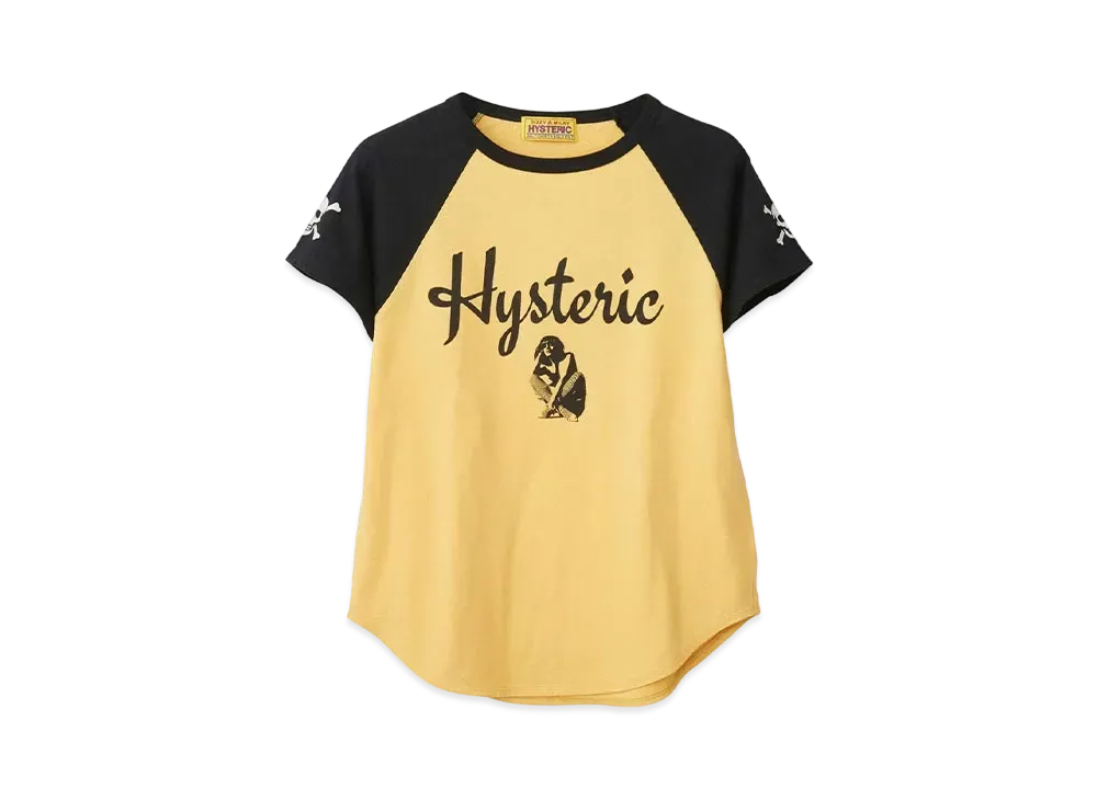 HYSTERIC GLAMOUR Hysteric Lounge NYC Tee "Yellow"