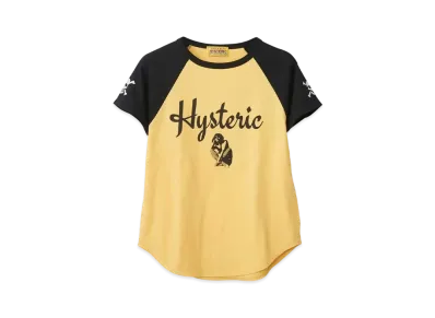 HYSTERIC GLAMOUR Hysteric Lounge NYC Tee "Yellow"