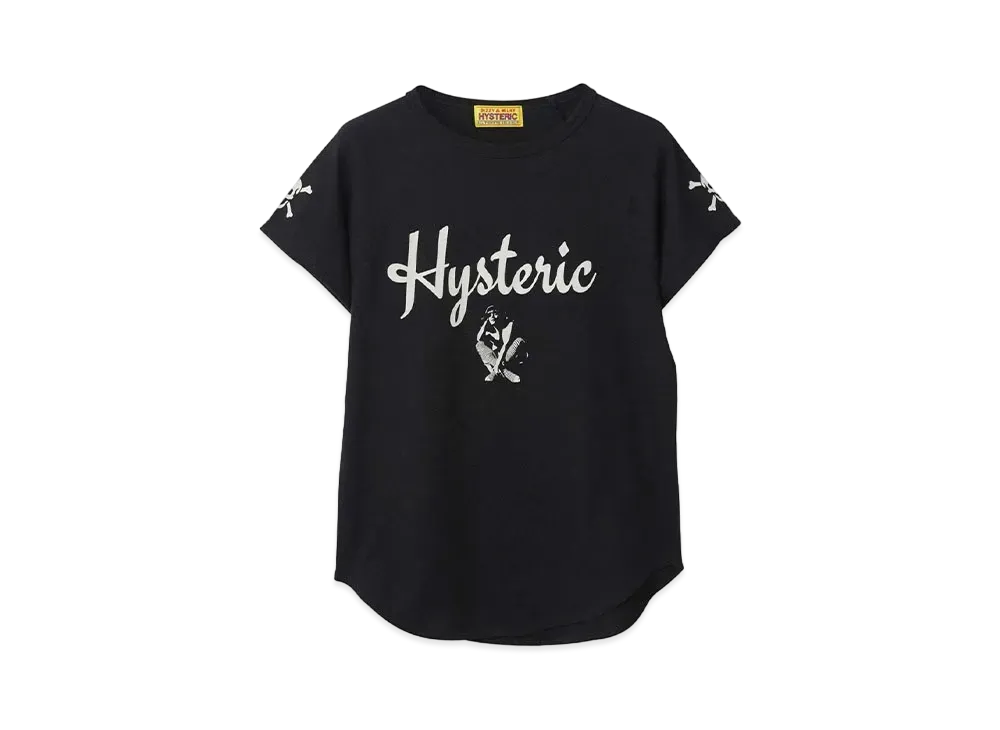 HYSTERIC GLAMOUR Hysteric Lounge NYC Tee "Black"