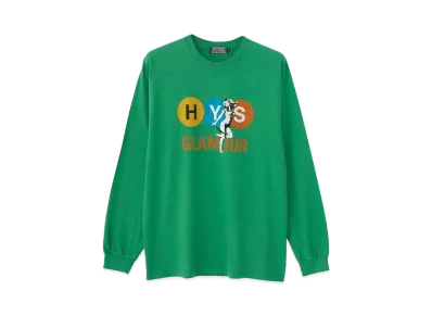HYSTERIC GLAMOUR Subway Tee "Green"